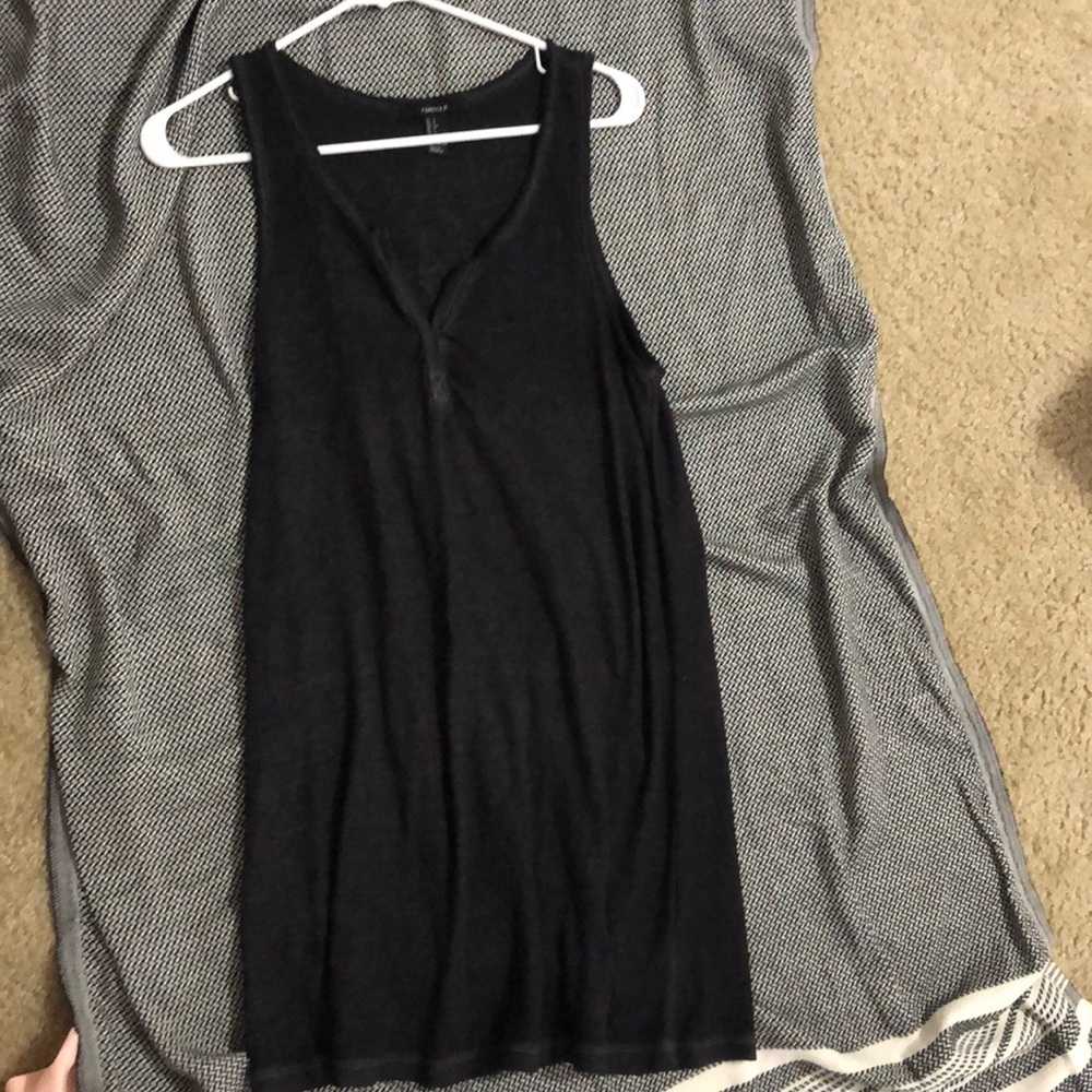 Forever 21 dark gray dress
